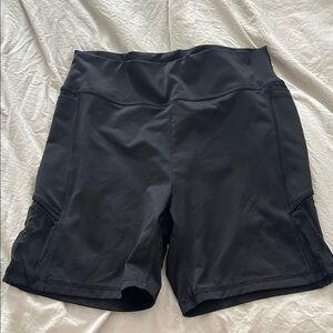 PINK Victoria's Secret Black Bike Shorts